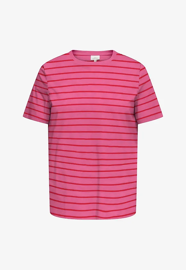 Only Carmakoma - T-shirt carBloom - Rosa