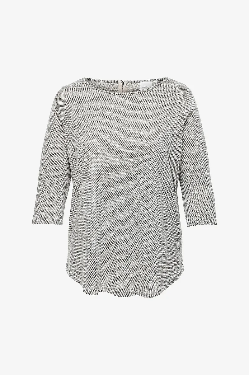 Only Carmakoma - Topp carMartha 3/4 Top - Beige