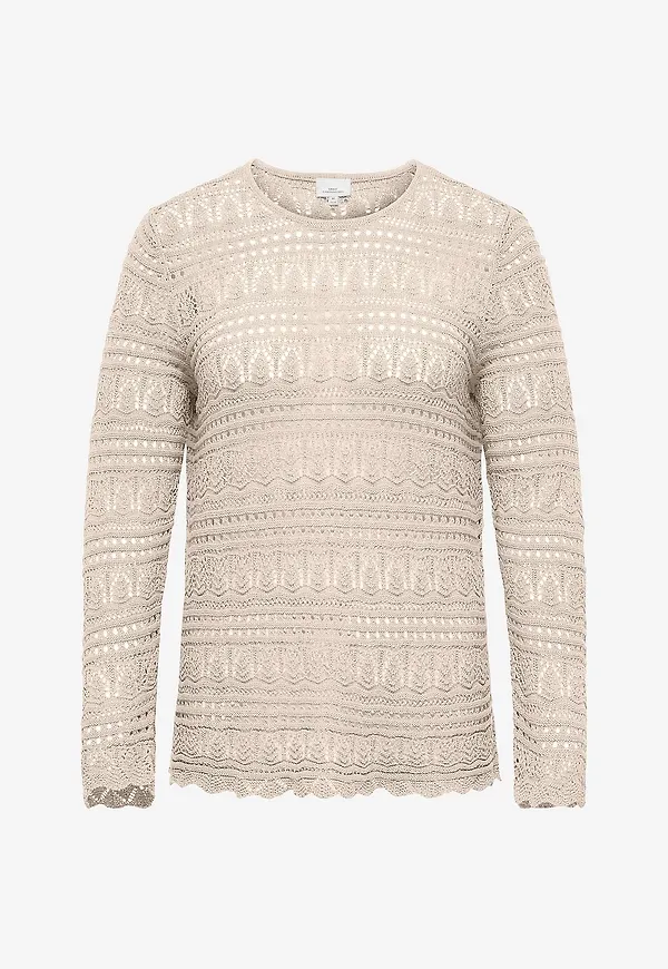 Only Carmakoma - Tröja carElke - Beige
