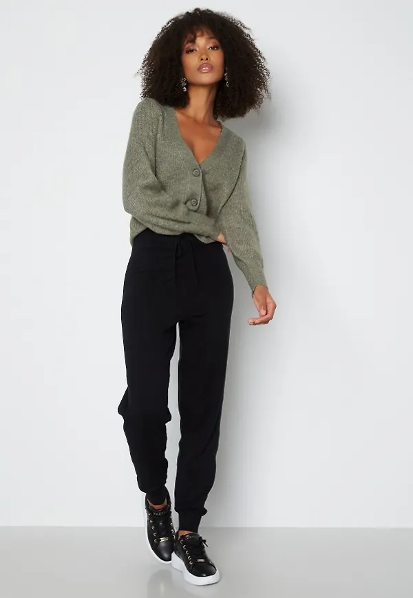 ONLY Cozy Slim Pants Knit Black S