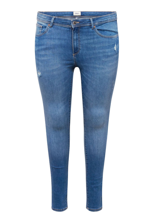 ONLY Curve Jeans 'WAUW' blå denim