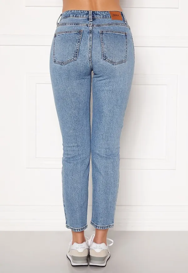 ONLY Emily Life HW ST Ankle Medium Blue Denim 26/32