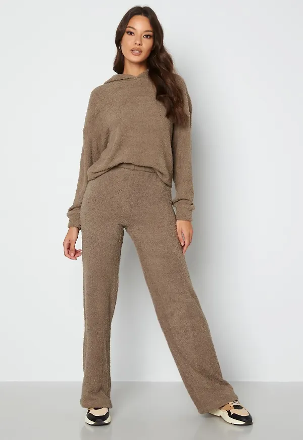 ONLY Fluffy Pant Walnut S
