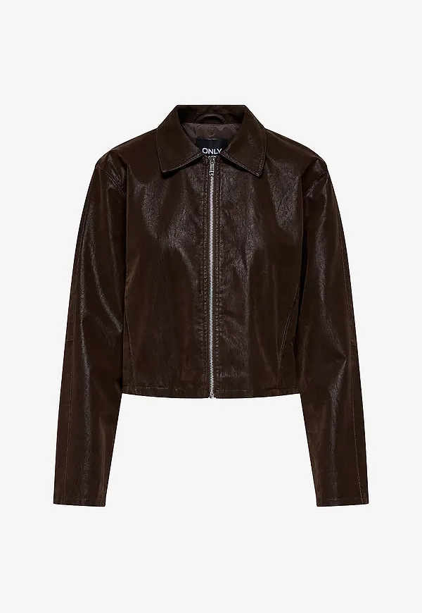 Only - Jacka onlJona Faux Suede - Brun
