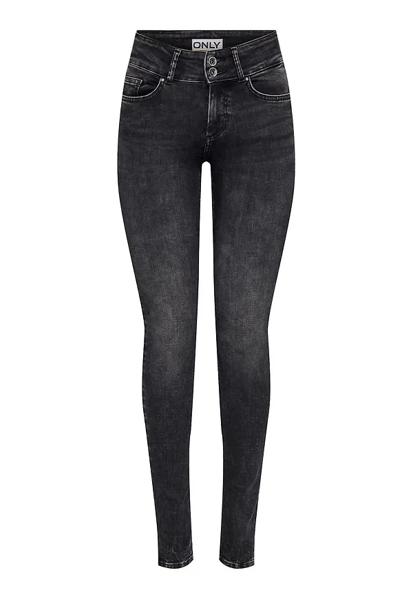ONLY Jeans svart denim