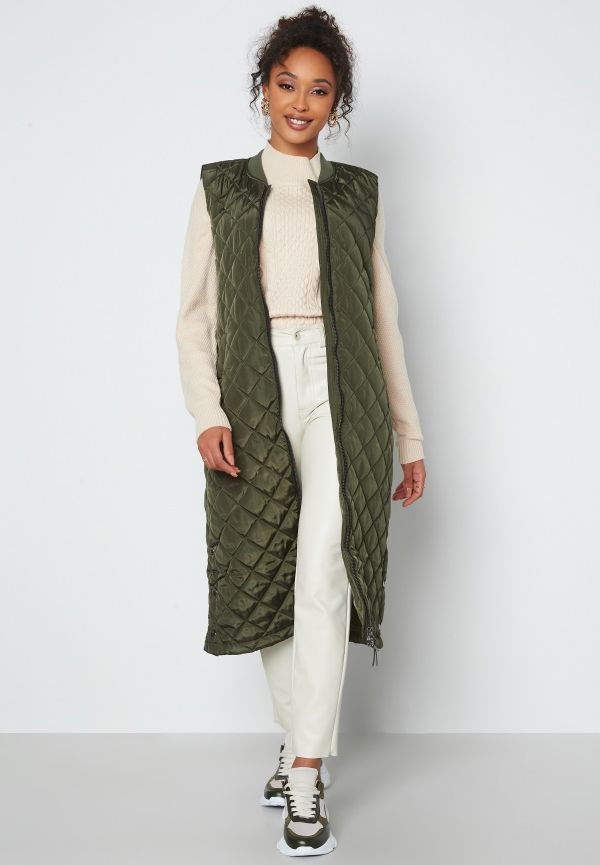 ONLY Jessica Quilted Waistcoat Kalamata M