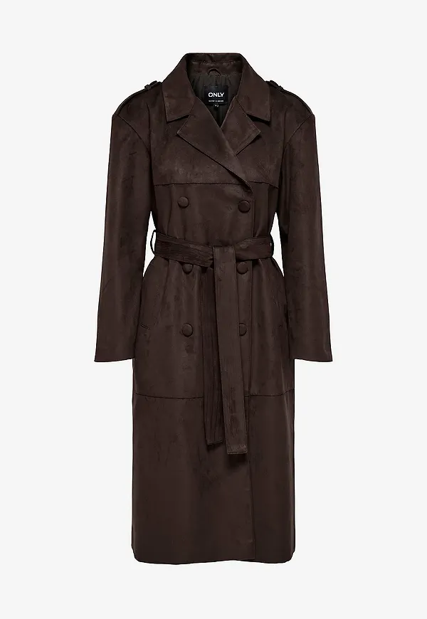 Only - Kappa onlBine Faux Suede - Brun