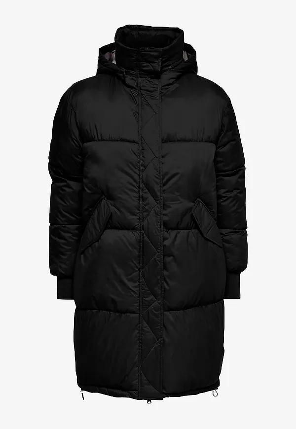 Only - Kappa onlPetra Puffer Coat - Svart