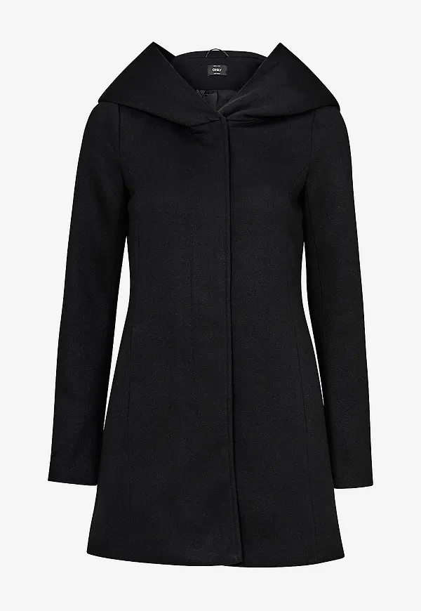 Only - Kappa onlSedona Light Coat - Svart