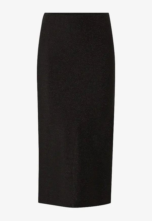 Only - Kjol onlRich Glitter Skirt - Svart