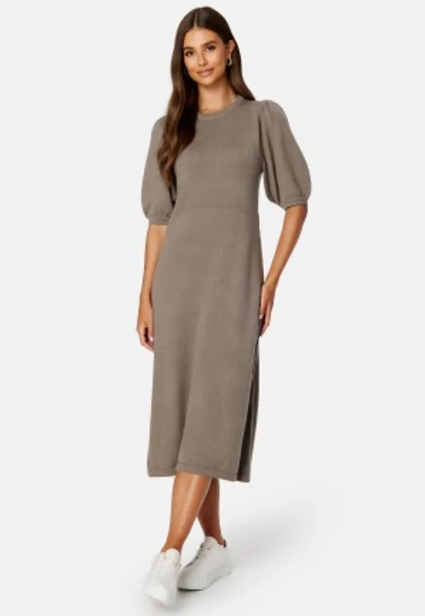 ONLY Lesly 2/4 Puff Dress Walnut S