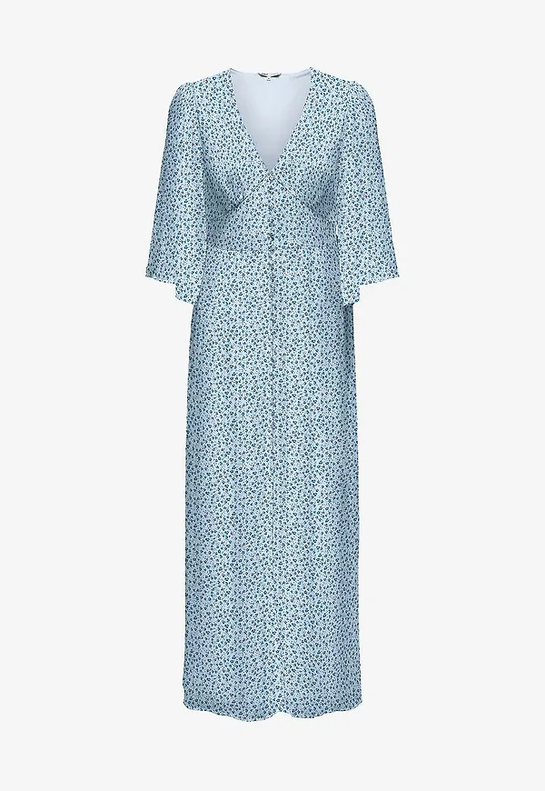 Only - Maxiklänning onlAmanda 3/4 Long Dress - Blå