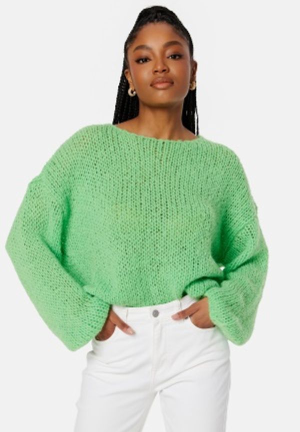 ONLY Nordic Life LS O-Neck Knit Summer Green S