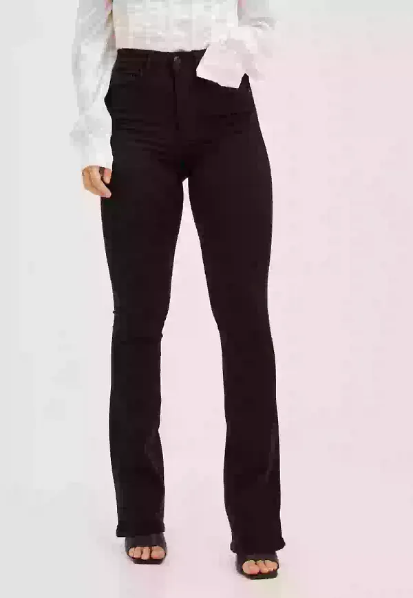 Only Onlroyal High Sweet Flare 600 Noos Flare jeans Svart