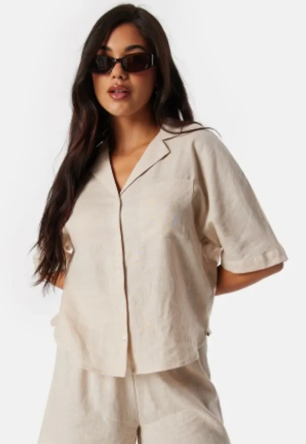 ONLY Onltokyo Life Linen Shirt Moonbeam XS