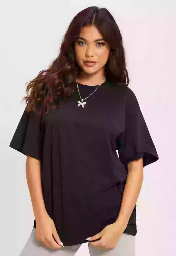 Only Onlvera Life Oversize Tee Pnt T-shirts Black
