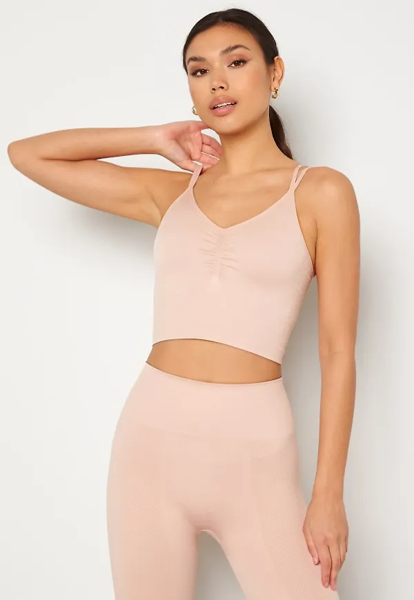 ONLY PLAY Frio Cir Crop Top Rose Smoke S