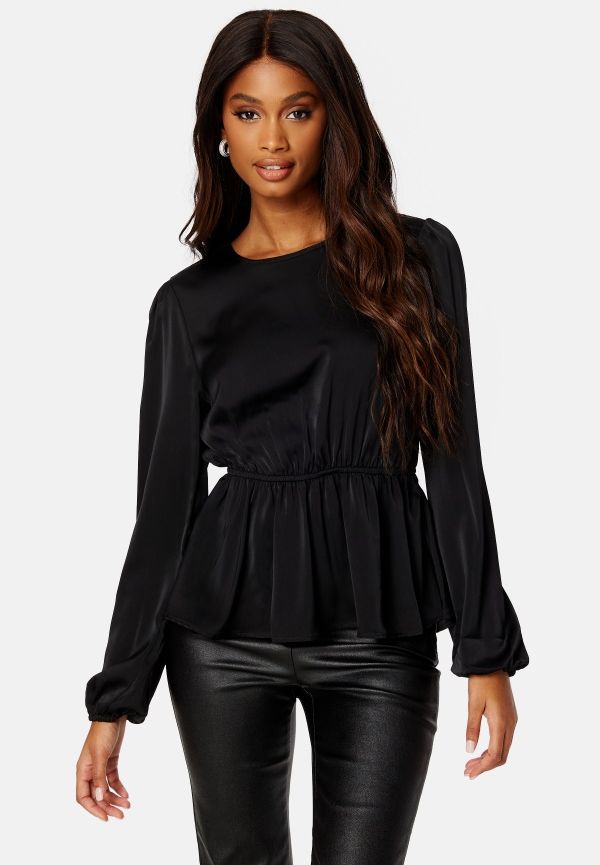 ONLY Saga Primrose LS O-Neck Black M