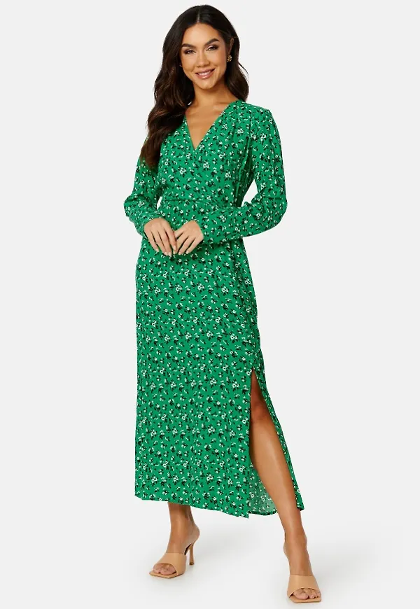 ONLY Serena L/S Midi Dress First Tee AOP:Your l XL