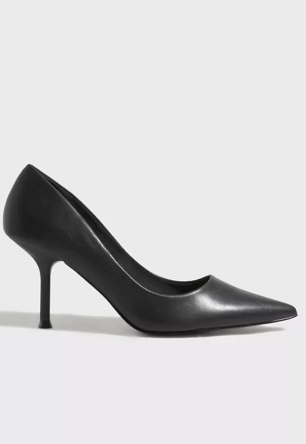Only Shoes - Pumps - Black - Onlcooper-2 Pu Pump - Klackskor - Pumps