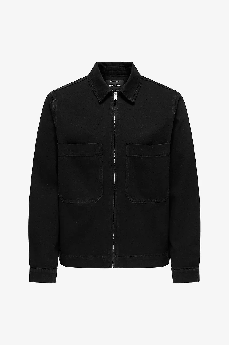 ONLY & SONS - Jeansjacka onsCassel 6039 Pim Box - Svart