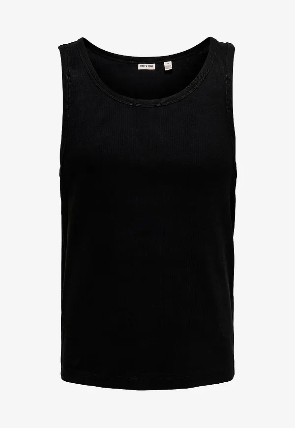 ONLY & SONS - Linne onsTanner Reg SL - Svart
