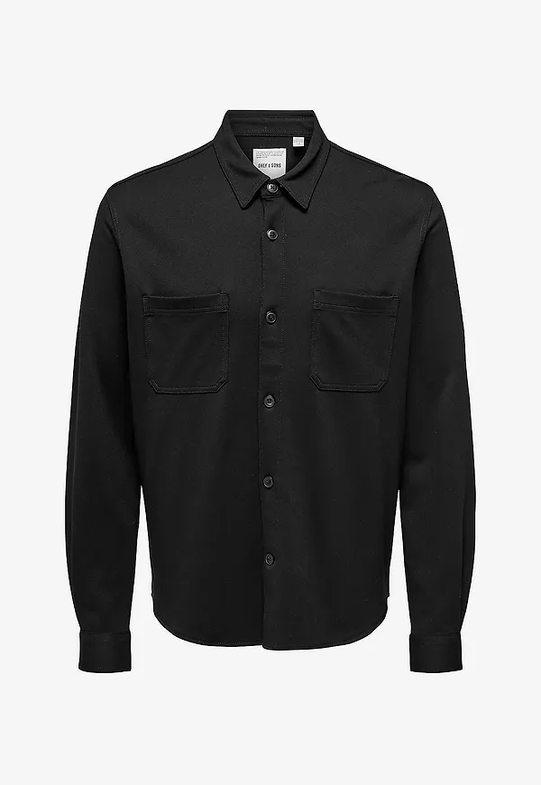 ONLY & SONS - Overshirt onsMark Overshirt 0209 - Svart