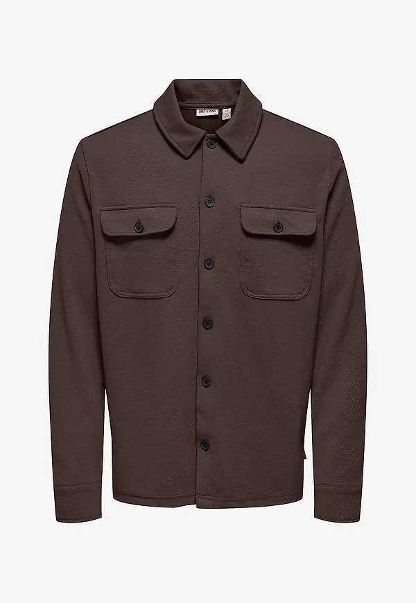 ONLY & SONS - Overshirt onsNewkodyl - Brun