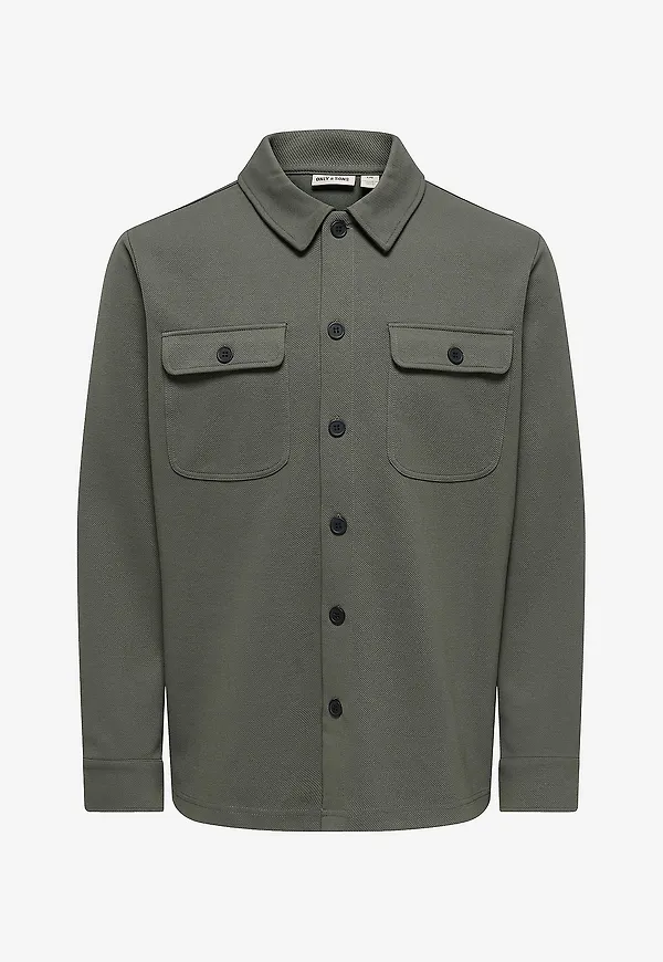 ONLY & SONS - Overshirt onsNewkodyl - Grå