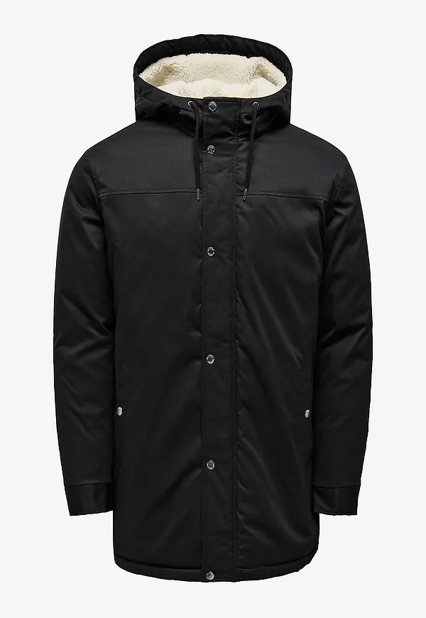 ONLY & SONS - Parkas onsAlexander Parka Otw - Svart