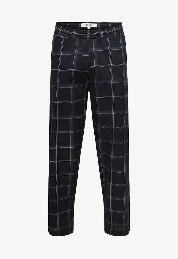 ONLY & SONS - Pyjamasbyxa onsFederico - Svart