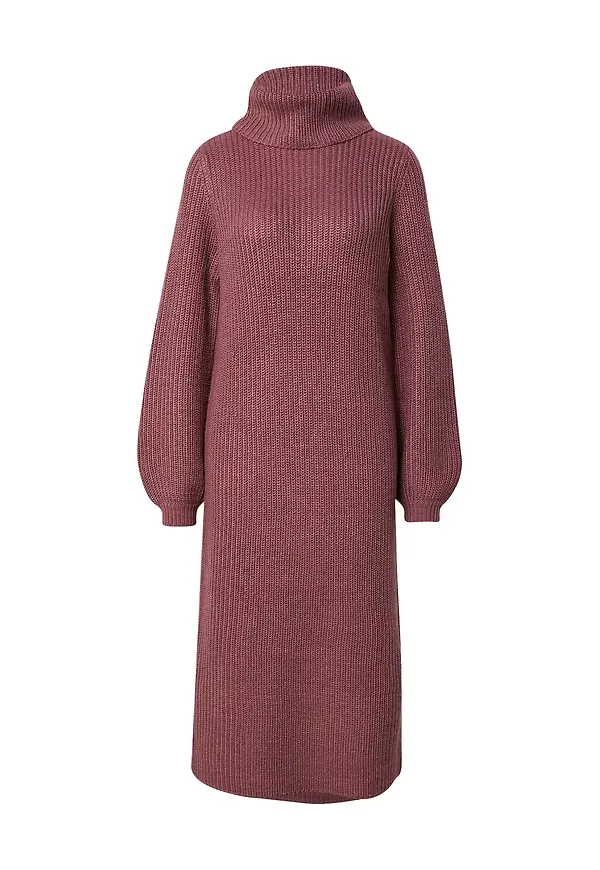 ONLY Stickad klänning 'NICA' brun