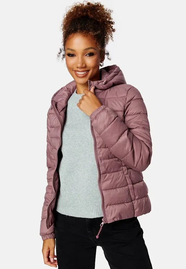 ONLY Tahoe Hood Jacket Rose Brown L
