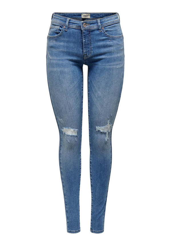 Only Tall Jeans blå denim