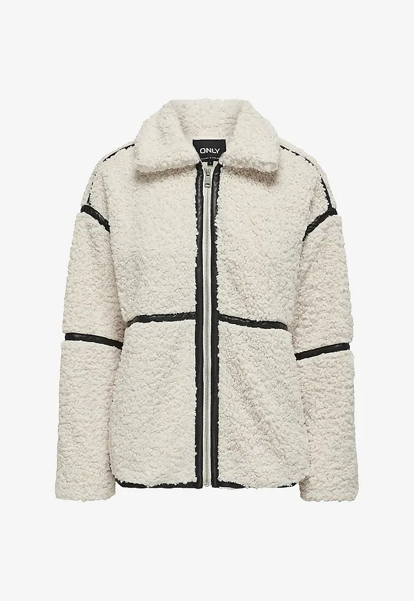 Only - Teddyjacka Onlparis Teddy - Vit