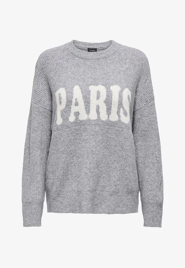 Only - Tröja onlJerico L/S - Grå