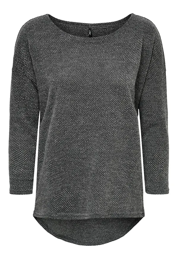 ONLY Tröja 'Alba' gråmelerad