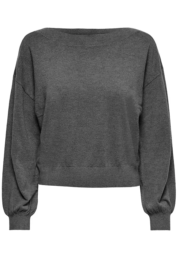 ONLY Tröja 'Cozy' mörkgrå