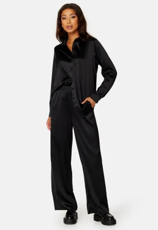 ONLY Victoria Satin Pant Black M