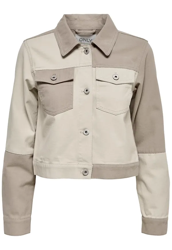 ONLY Övergångsjacka 'Belina' beige / ljusbrun