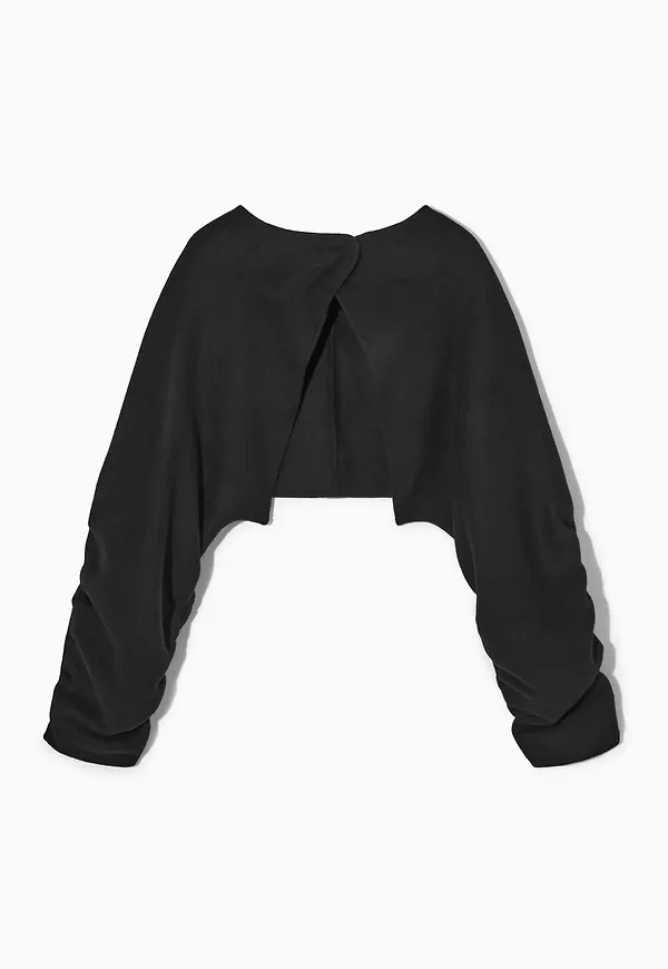 OPEN-BACK BOLERO JACKET