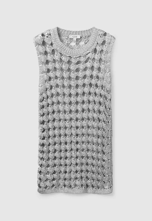 OPEN-KNIT TUNIC