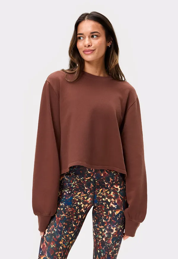 Open Back Sweatshirt