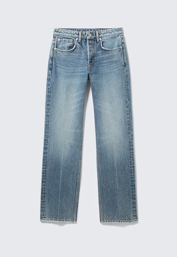 Origin Mid Rise Regular Straight Jeans