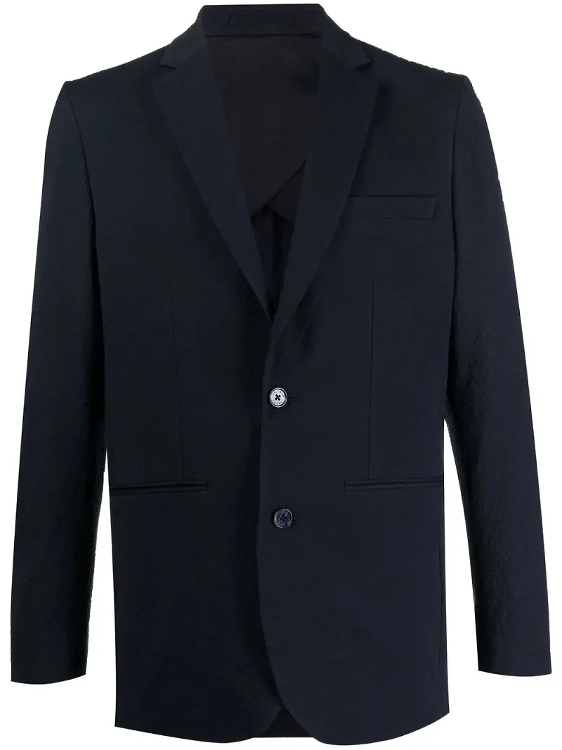 Orlebar Brown enkelknäppt figursydd blazer - Blå