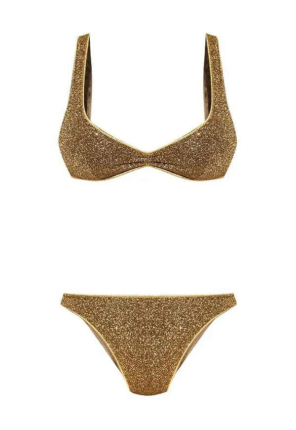 Oseree Bikini with lurex finish Gul, Dam