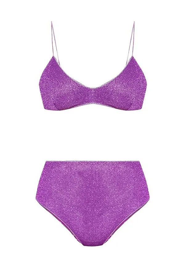 Oseree Bikini with lurex finish Lila, Dam