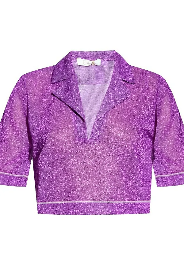 Oseree Cropped top Lila, Dam