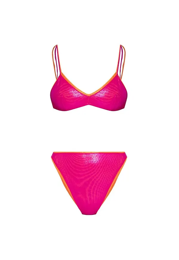 Oseree Glossy bikini Rosa, Dam