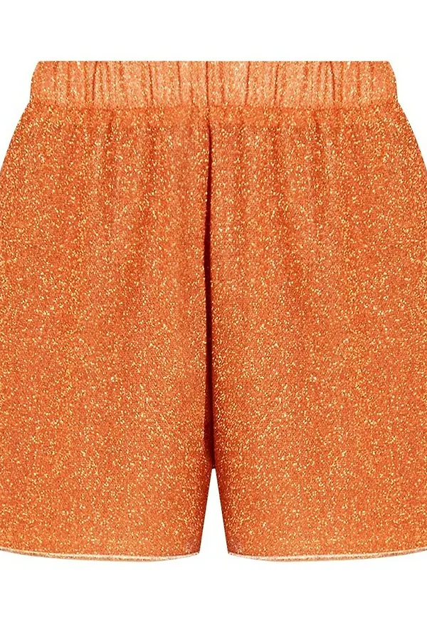 Oseree Lurex shorts Orange, Dam